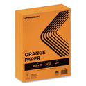 Printworks Professional Color Paper, 24 lb Text Weight, 8.5 x 11, Orange, 500/Ream (00104)