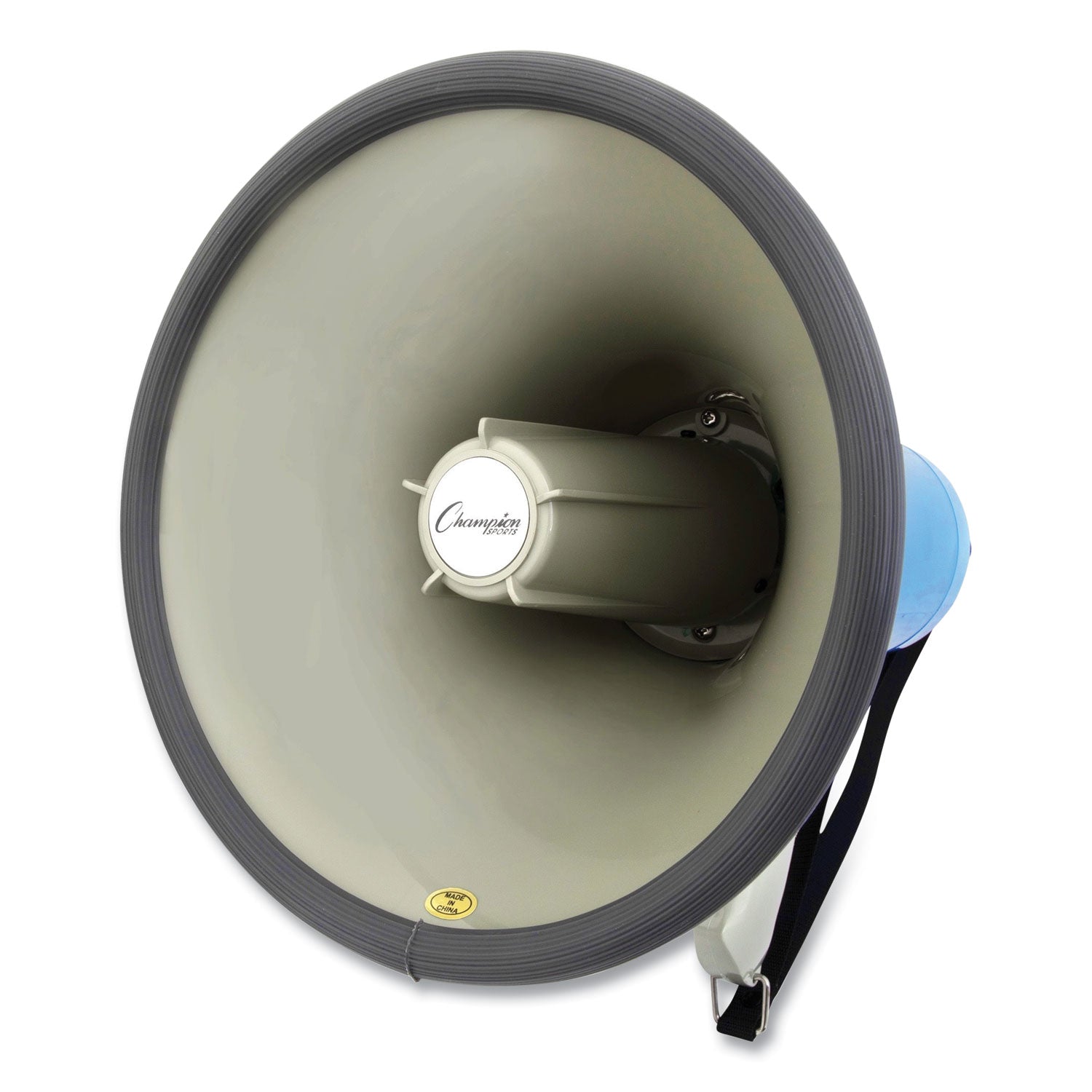 Champion Sports Megaphone, 12 W to 25 W, 1,000 yds Range, White/Blue (MP12W)