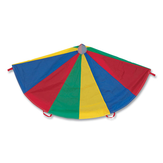 Champion Sports Nylon Multicolor Parachute, 24 ft dia, 20 Handles (NP24)