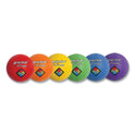 Champion Sports Playground Ball Set, 8.5" Diameter, Assorted Colors, 6/Set (PGSET)