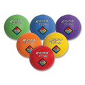 Champion Sports Playground Ball Set, 8.5" Diameter, Assorted Colors, 6/Set (PGSET)