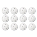 Champion Sports Plastic Baseballs, 9" Diameter, White, 12/Set (PLBB)