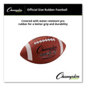 Champion Sports Rubber Sports Ball, For Football, Intermediate Size, Brown (RFB2)