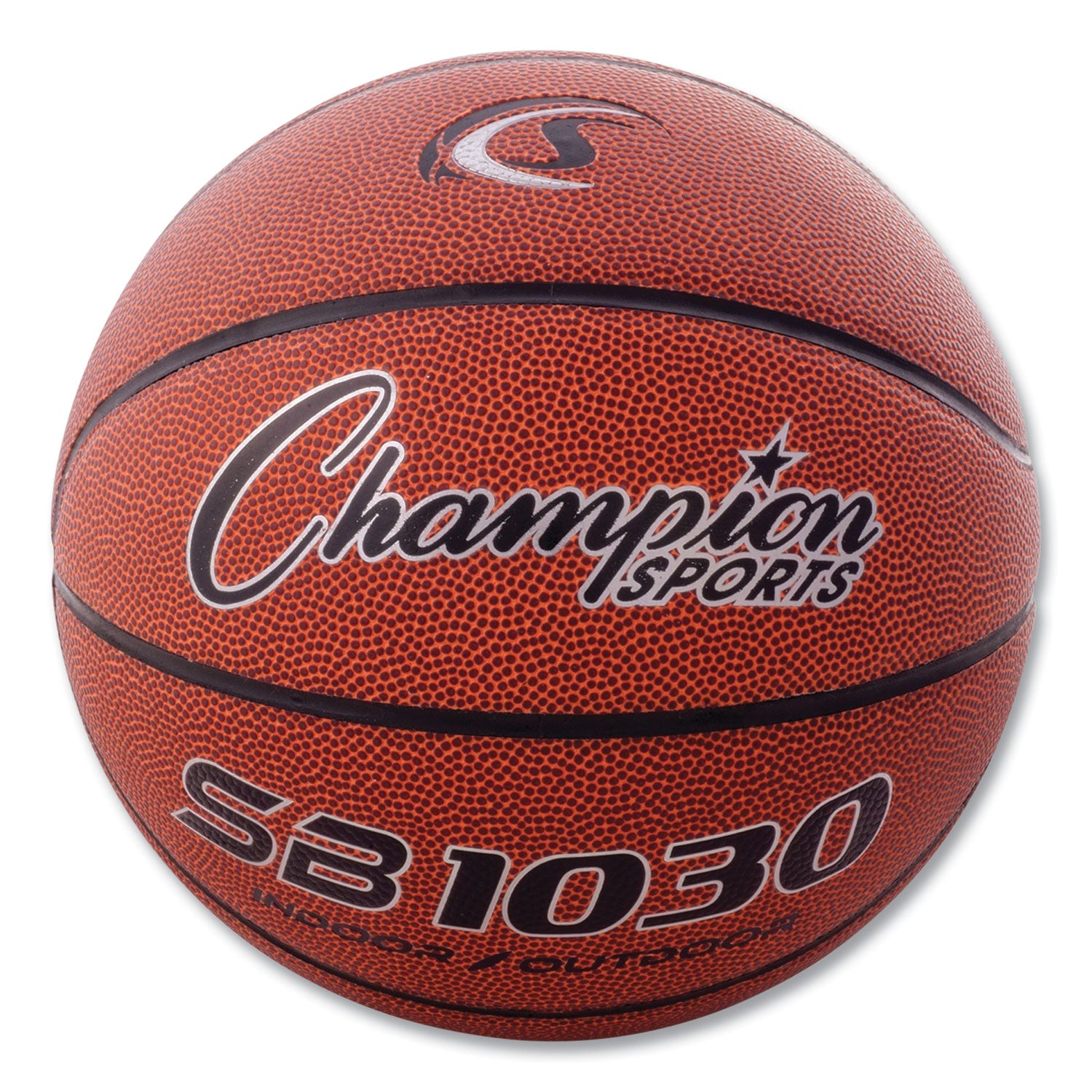 Champion Sports Composite Basketball, Official Intermediate Size, Brown (SB1030)