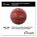 Champion Sports Composite Basketball, Official Intermediate Size, Brown (SB1030)