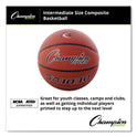 Champion Sports Composite Basketball, Official Intermediate Size, Brown (SB1030)