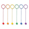 Champion Sports Swing Ball Set, 5.5" Diameter, Assorted Colors, 6/Set (SBSET)