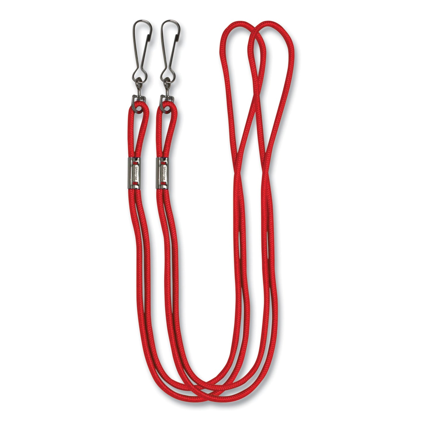 Champion Sports Lanyard, Metal J-Hook Fastener, 20" Long, Assorted Colors, 12/Pack (126ASST)