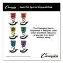 Champion Sports Water-Resistant Stopwatches, Accurate to 1/100 Second, Assorted Colors, 6/Box (910SET)