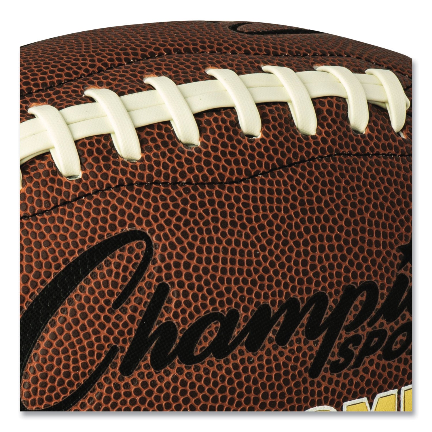 Champion Sports Pro Composite Football, Official Size, Brown (CF100)