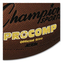 Champion Sports Pro Composite Football, Official Size, Brown (CF100)