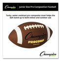 Champion Sports Pro Composite Football, Junior Size, Brown (CF300)