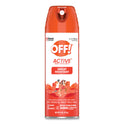 OFF! ACTIVE Insect Repellent, 6 oz Aerosol Spray, 12/Carton (334678)