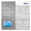 Kleenex Reveal Multi-Fold Towels, 2-Ply, 8 x 9.4, White, 16/Carton (46321)