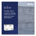 Kleenex Multi-Fold Paper Towels, 1-Ply, 9.2 x 9.4, White, 150/Pack, 16 Packs/Carton (01890)