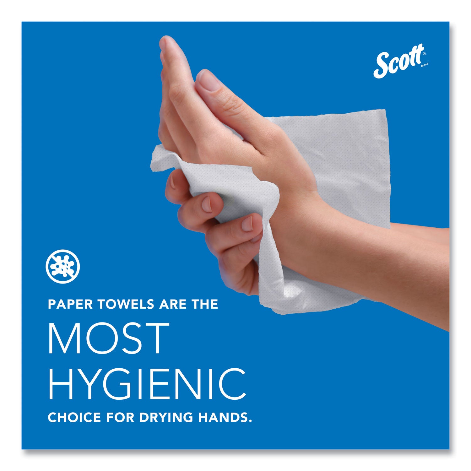 Scott Essential Multi-Fold Towels 100% Recycled, 1-Ply, 9.2  x 9.4, White, 250/Pack, 16 Packs/Carton (01807)