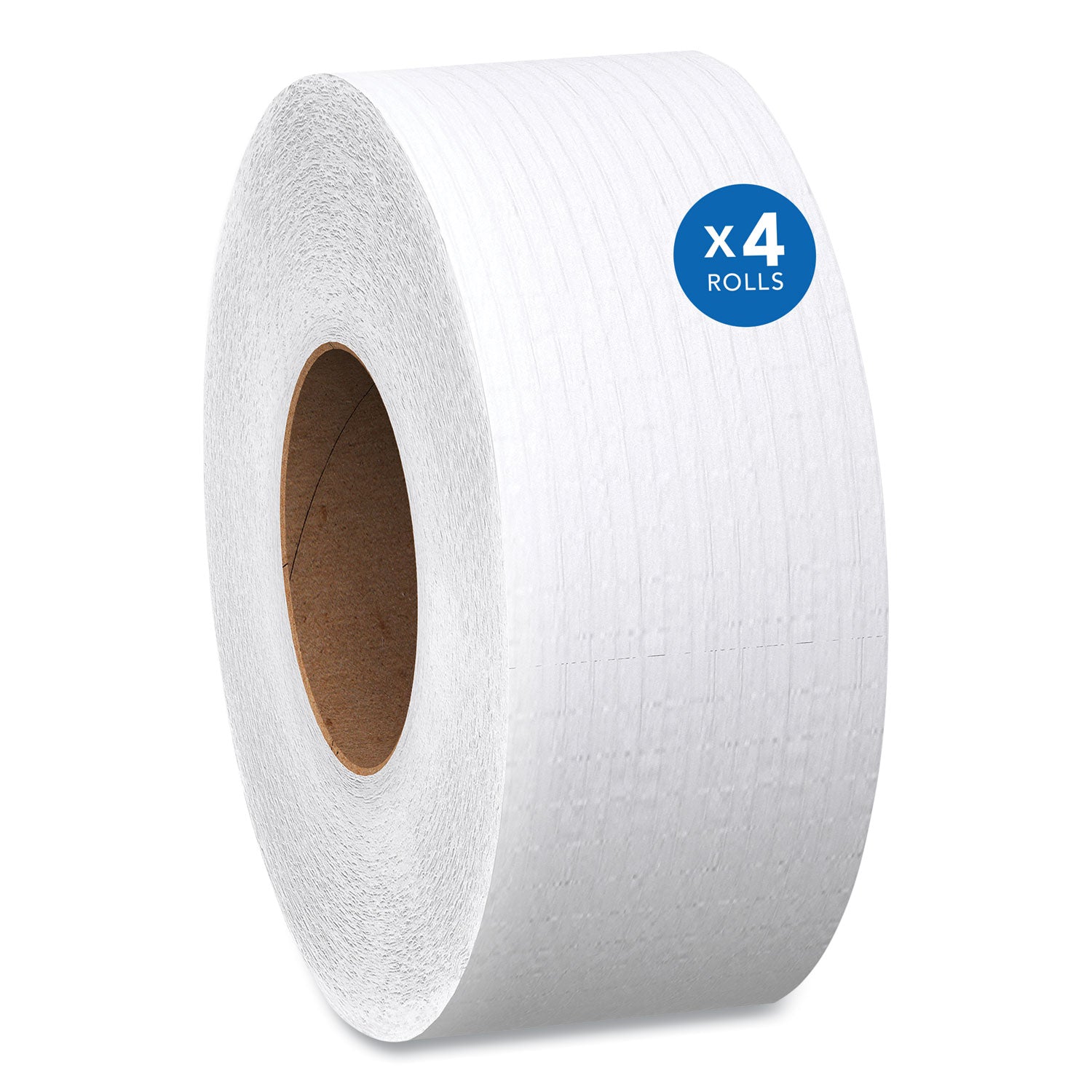 Scott Essential JRT Jumbo Roll Bathroom Tissue, Septic Safe, 2-Ply, White, 3.55" x 1,000 ft, 4 Rolls/Carton (03148)