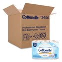 Cottonelle Clean Care Bathroom Tissue, Septic Safe, 1-Ply, White, 170 Sheets/Roll, 48 Rolls/Carton (12456)