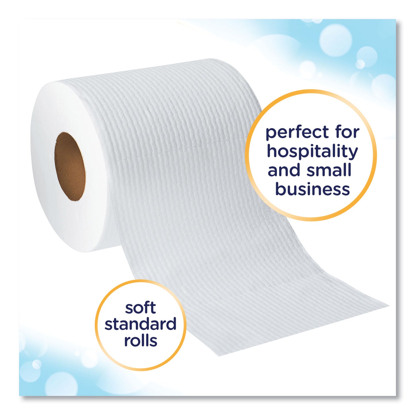 Cottonelle Clean Care Bathroom Tissue, Septic Safe, 1-Ply, White, 170 Sheets/Roll, 48 Rolls/Carton (12456)