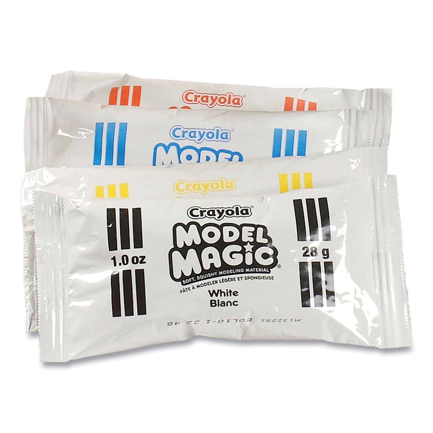 Crayola Model Magic Modeling Compound, 1 oz Packs, 75 Packs, Assorted Colors, 6 lbs 13 oz (236002)