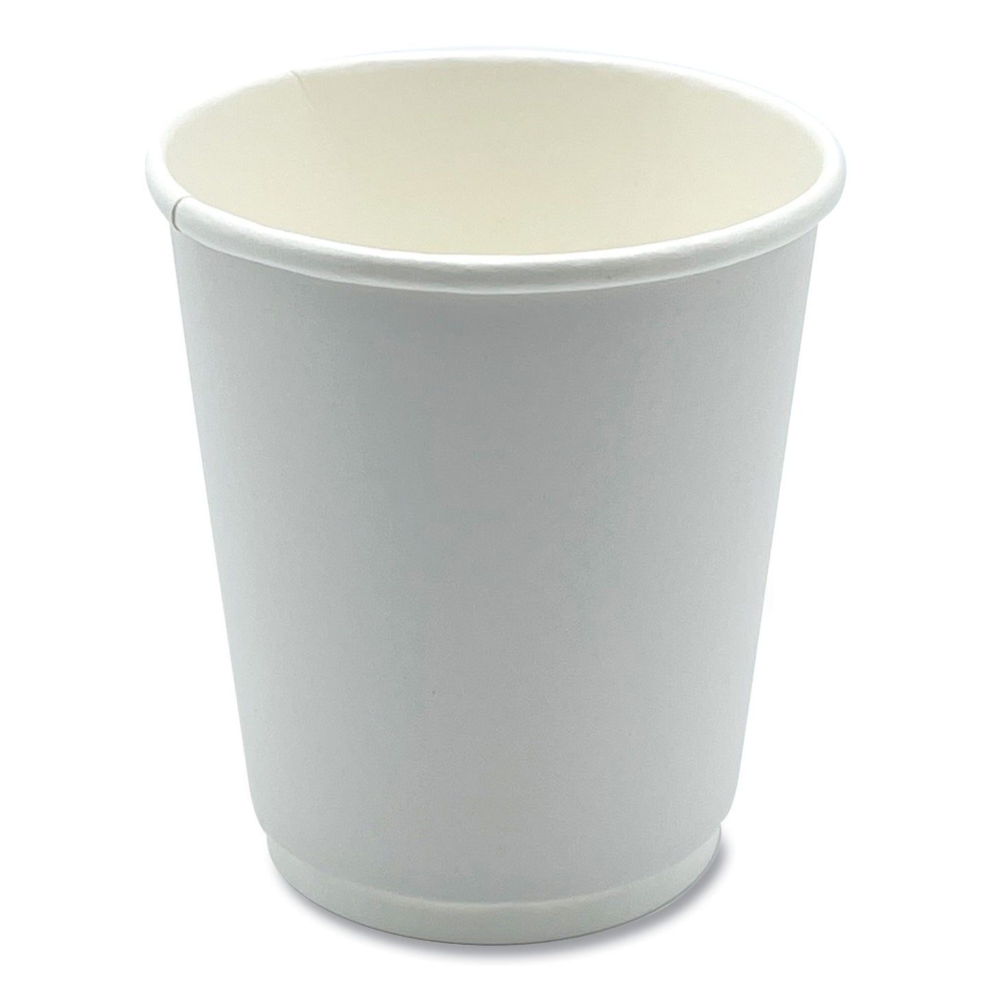 Boardwalk Paper Hot Cups, Double-Walled, 8 oz, White, 500/Carton (DW8HCUP)