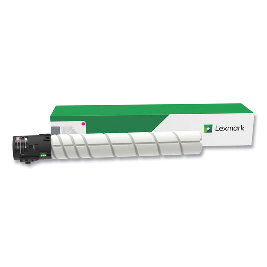 Lexmark 76C00M0 Toner, 11,500 Page-Yield, Magenta