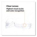 3M Virtua Protective Eyewear, Clear Polycarbonate Frame, Clear Polycarbonate Lens (1122008000)