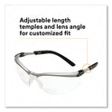 3M BX Molded-In Diopter Safety Glasses, 2.5+ Diopter Strength, Silver/Black Frame, Clear Lens (1137600000)