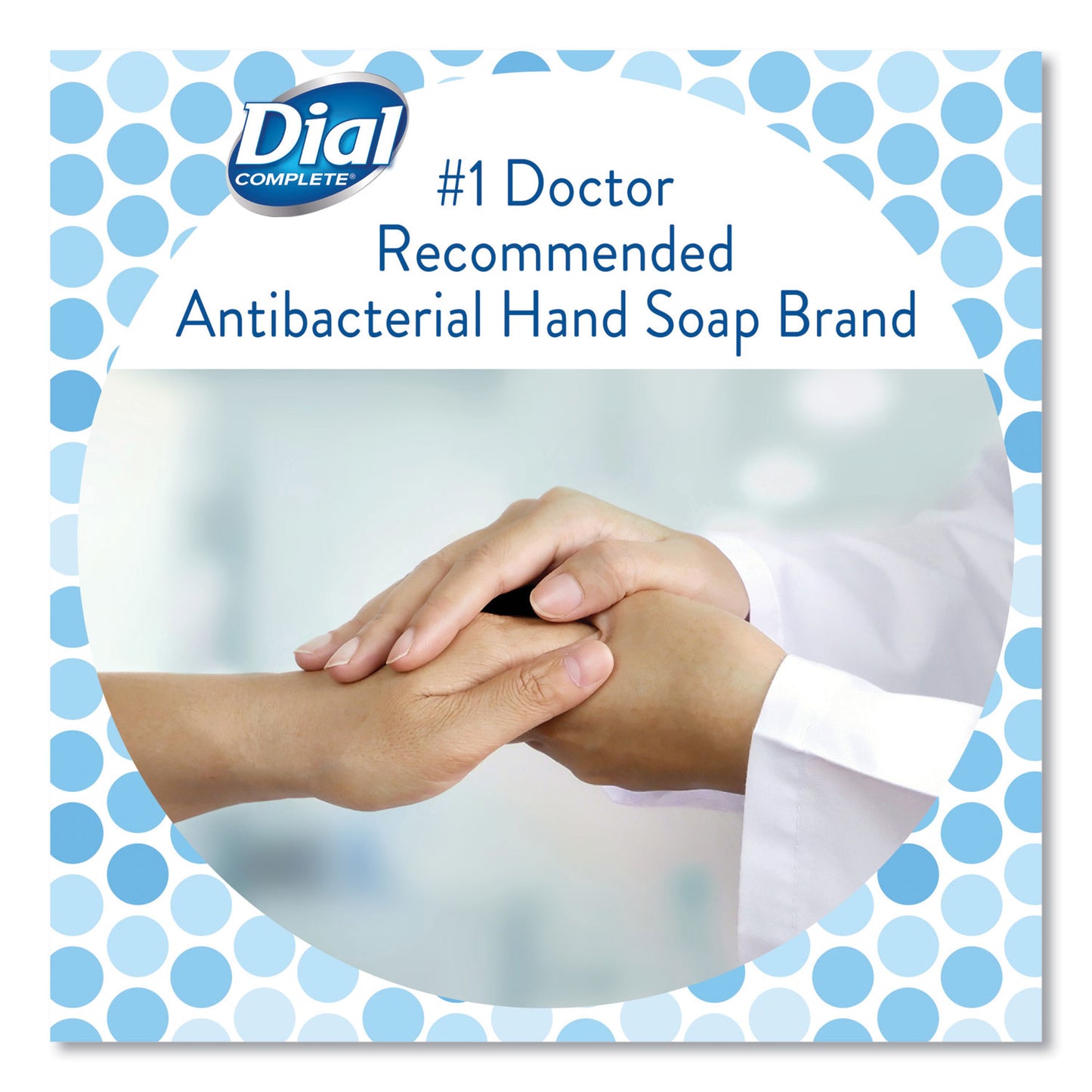 Dial Antibacterial Liquid Hand Soap, Spring Water Scent, 11 oz, 12/Carton (20952)