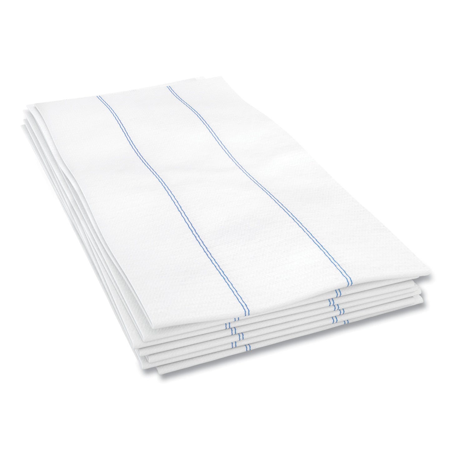 Cascades Tuff-Job Foodservice Towels, 1/4 Fold, 13 x 24, White/Blue, 72/Carton (W930)