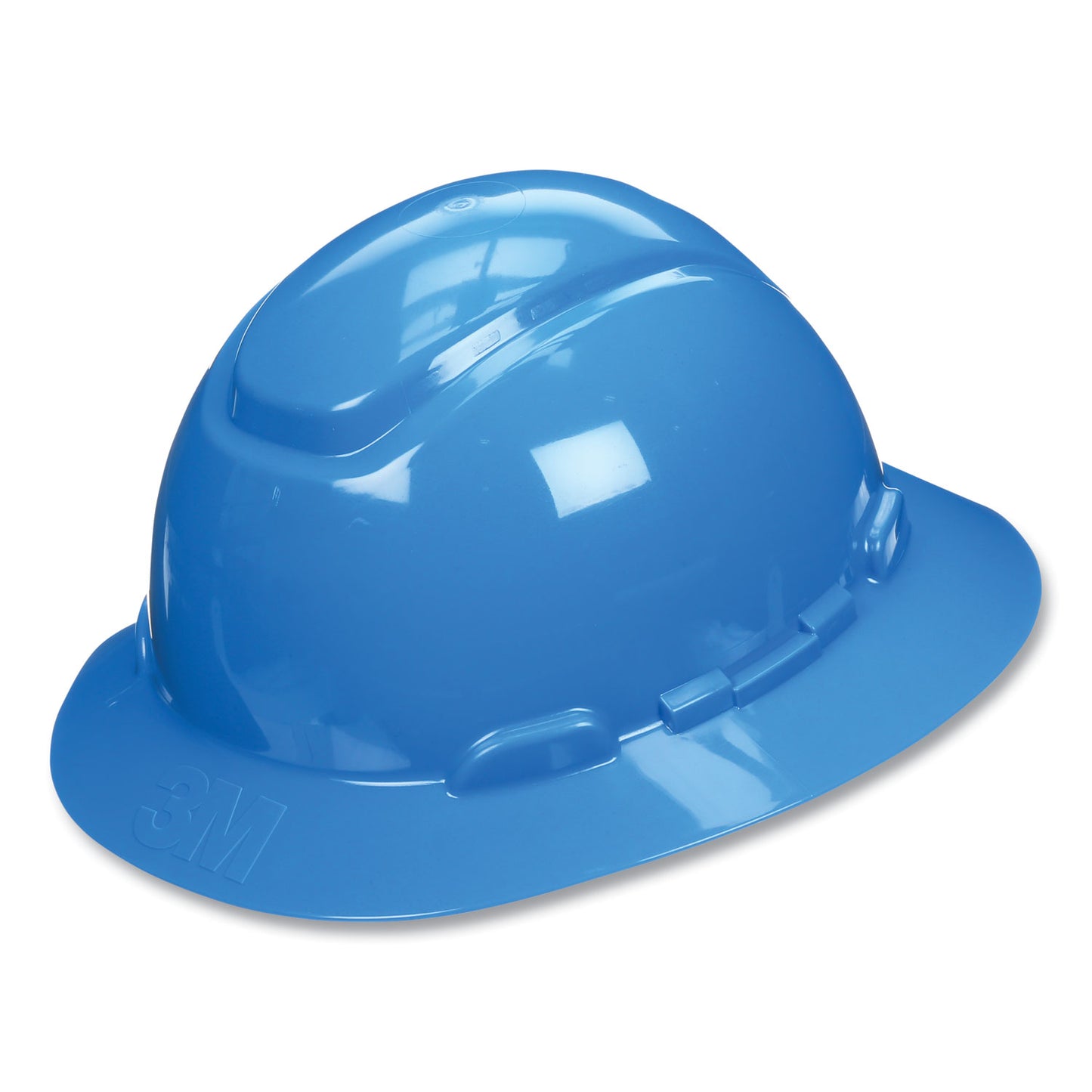 3M SecureFit H-Series Hard Hats, H-800 Hat with UV Indicator, 4-Point Pressure Diffusion Ratchet Suspension, Blue (H803SFRUV)