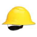 3M SecureFit H-Series Hard Hats, H-800 Vented Hat with UV Indicator, 4-Point Pressure Diffusion Ratchet Suspension, Yellow (H802SFVUV)