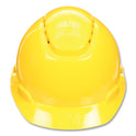 3M SecureFit H-Series Hard Hats, H-700 Vented Cap with UV Indicator, 4-Point Pressure Diffusion Ratchet Suspension, Yellow (H702SFVUV)