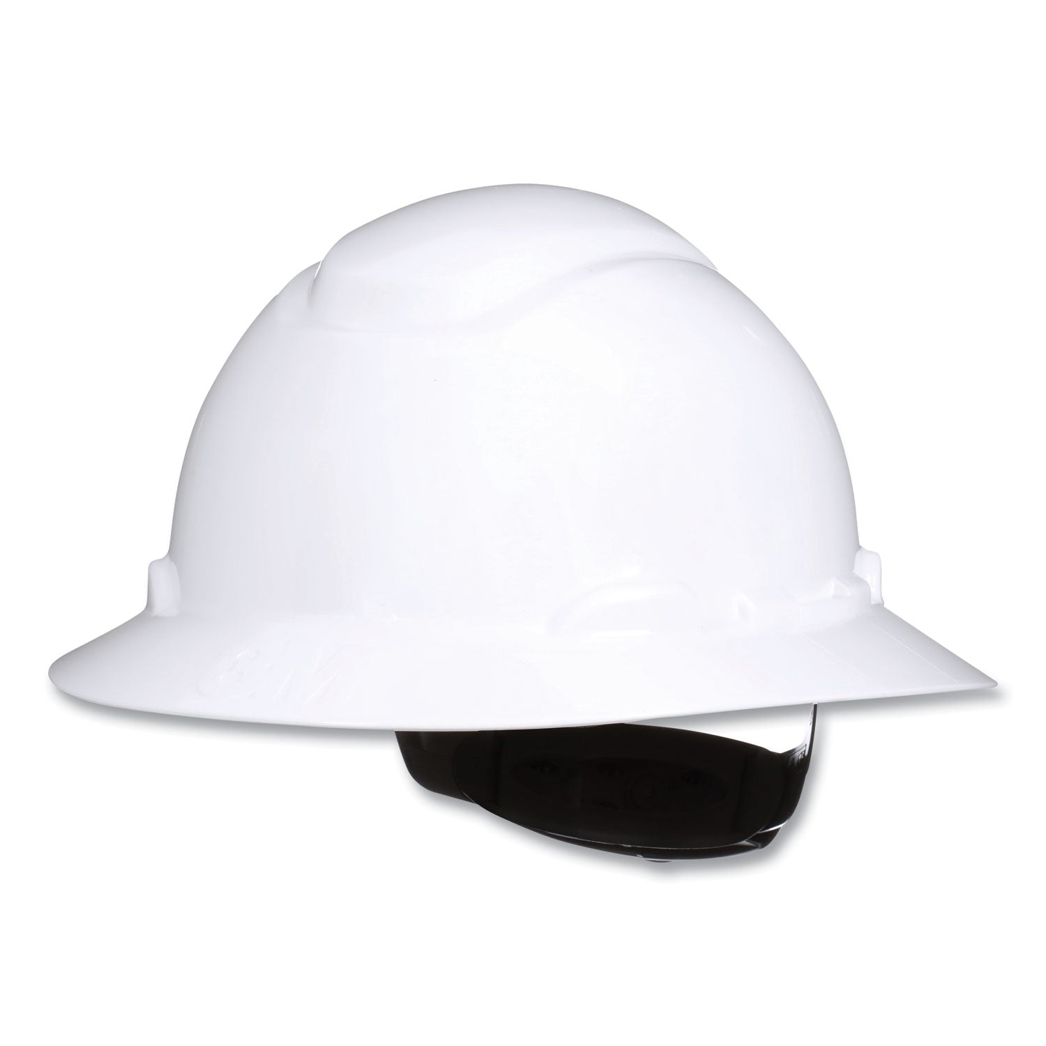 3M SecureFit H-Series Hard Hats, H-800 Hat with UV Indicator, 4-Point Pressure Diffusion Ratchet Suspension, White (H801SFRUV)