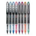 uni-ball VISION ELITE Hybrid Gel Pen, Stick, Fine 0.5 mm, Assorted Ink and Barrel Colors (58092PP)