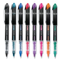 uni-ball VISION ELITE Hybrid Gel Pen, Stick, Fine 0.5 mm, Assorted Ink and Barrel Colors (58092PP)