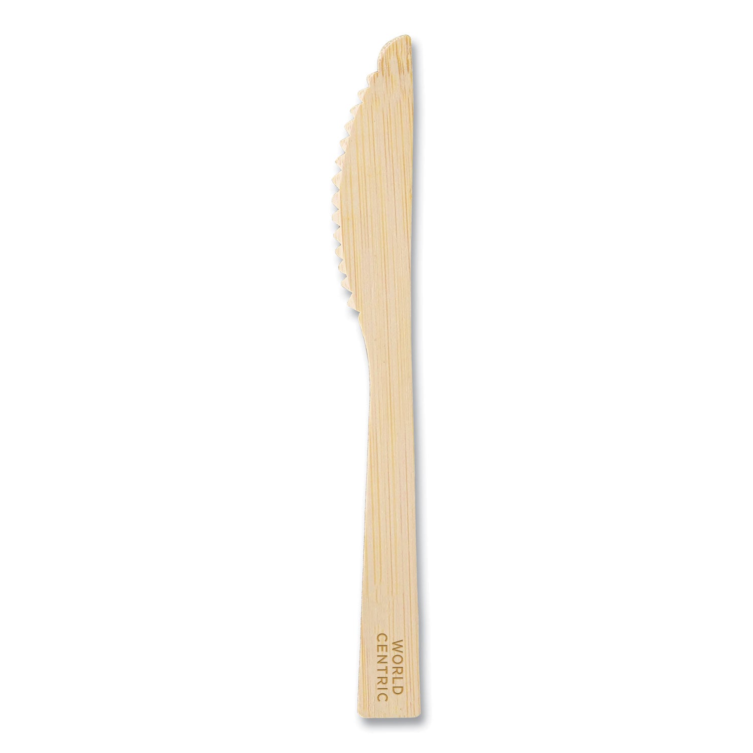 World Centric Bamboo Cutlery, Knife, 6.7", Natural, 2,000/Carton (KNBB67)