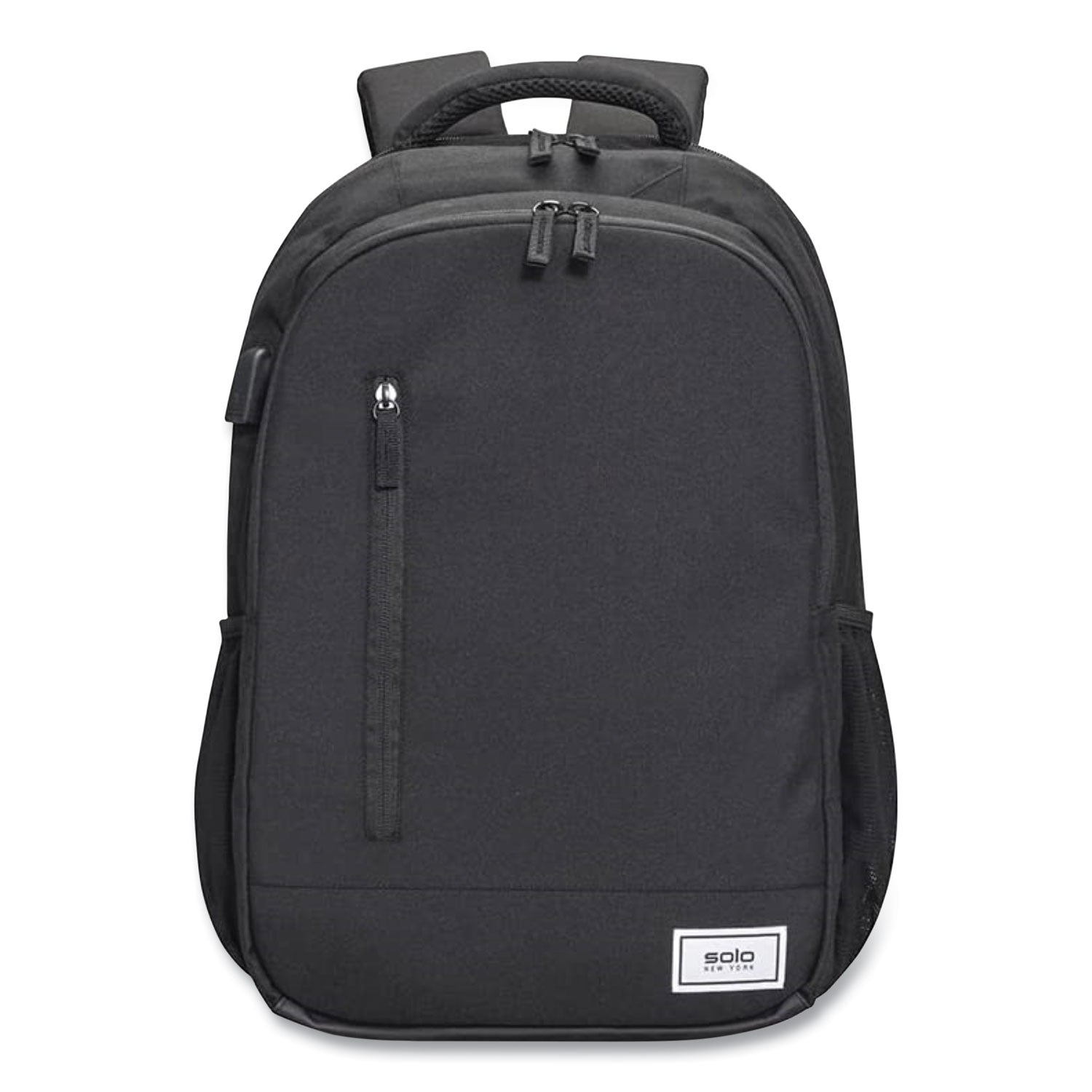 SOLO Re:Define Laptop Backpack, 15.6, 12.25 x 5.75 x 18.75, Black (UBN7084)