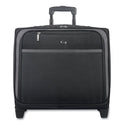 SOLO Dakota Rolling Overnighter Case, 16", 8 x 16 x 14.2, Black (CLA9014U2)