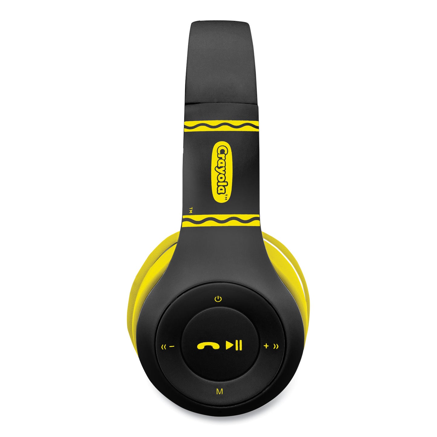 Crayola Boost Active Wireless Headphones, Black/Yellow (CHPBT348K)