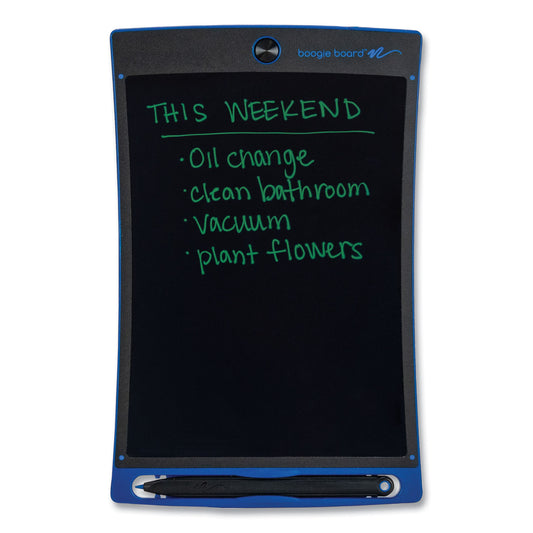 Boogie Board Jot 8.5 Reusable Writing Tablet, 8.5" LCD Screen, 6.75" x 0.62" x 10.37", Blue/Black (J32220001)