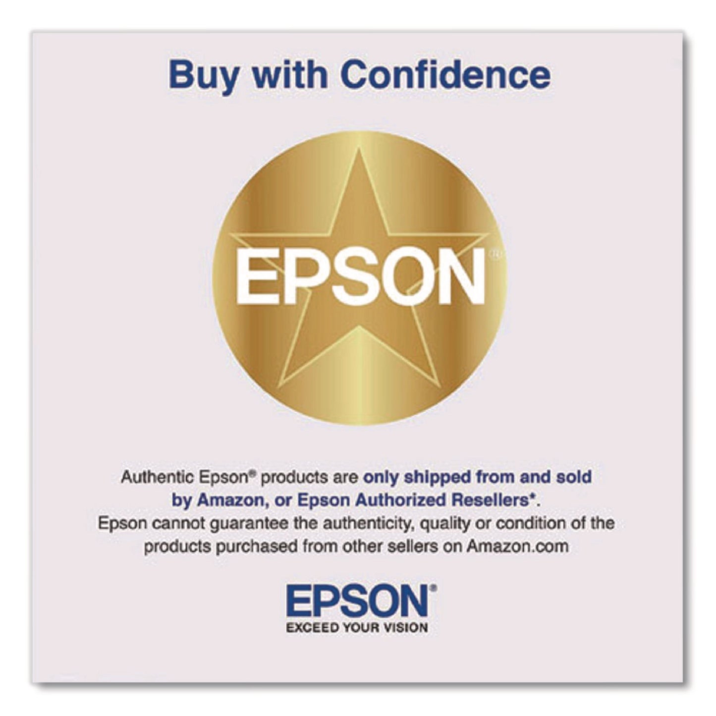 Epson Enhanced Adhesive Synthetic Paper, 2" Core, 24" x 100 ft, Matte White (S041617)