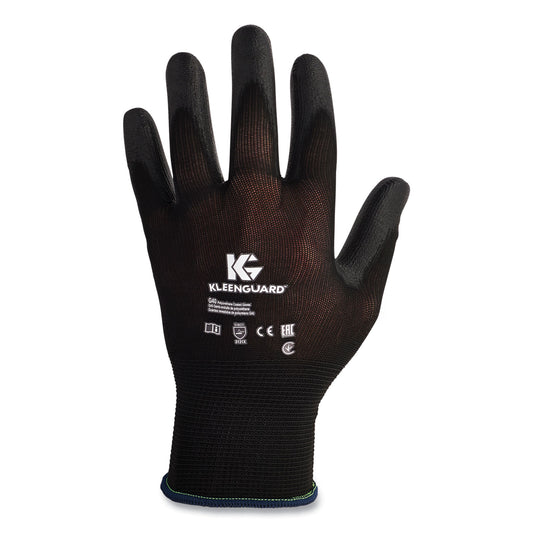 KleenGuard G40 Polyurethane Coated Gloves, Medium, Black, 12 Pairs/Pack (13838)