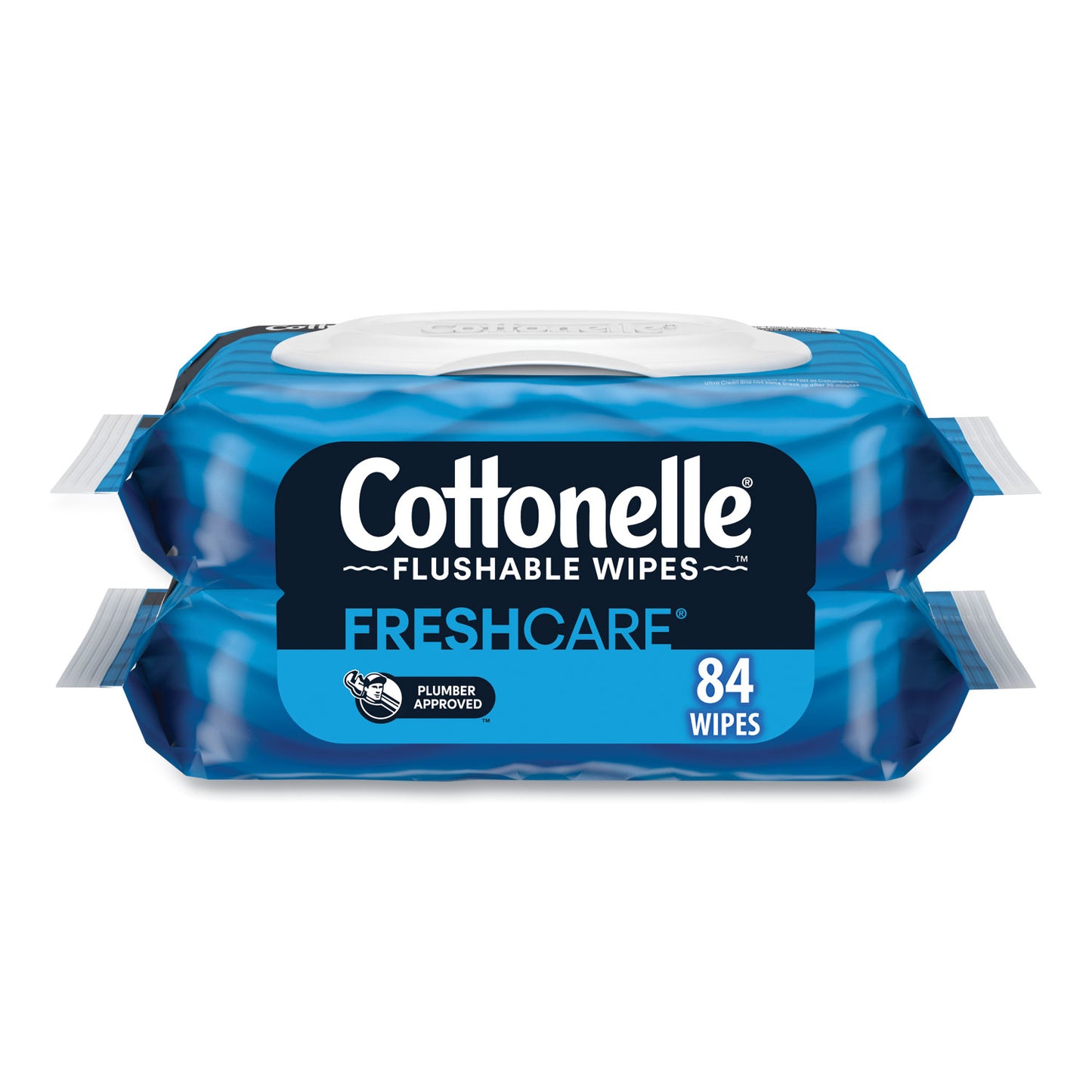 Cottonelle Fresh Care Flushable Cleansing Cloths, 1-Ply, 3.73 x 5.5, White, 84/Pack (35970)