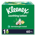 Kleenex Lotion Facial Tissue, 3-Ply, White, 60 Sheets/Box, 27 Boxes/Carton (54271)