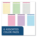 Roaring Spring Enviroshades Legal Notepads, 50 Assorted 5 x 8 Sheets, 72 Notepads/Carton (74220CS)