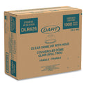 Dart Ultra Clear Dome Cold Cup Lids, Fits 16 oz to 24 oz Cups, PET, Clear, 100/Pack (DLR626PK)