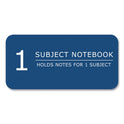 Roaring Spring Subject Wirebound Promo Notebook, 1-Subject, Med/College Rule, Assorted Cover, (70) 10.5 x 8 Sheets, 24/Carton (10033CS)
