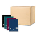 Roaring Spring Subject Wirebound Notebook, 1-Subject, Medium/College Rule, Assorted Cover, (70) 10.5 x 8 Sheets, 24/Carton (10322CS)