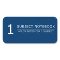 Roaring Spring Subject Wirebound Promo Notebook, 1-Subject, Wide/Legal Rule, Assorted Cover, (70) 10.5 x 8 Sheets, 24/Carton (10021CS)